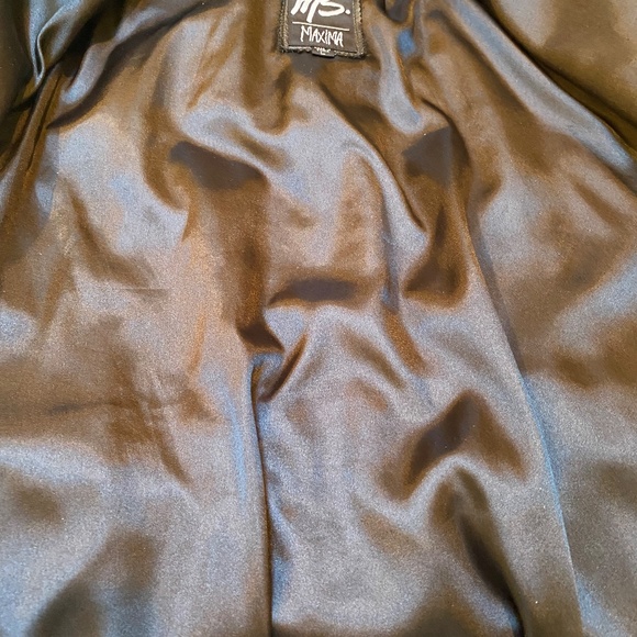 Vintage MS Maxima Black Leather Jacket. - Picture 6 of 7